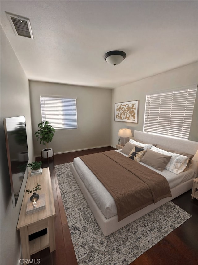 228 Del Mar Ave, Costa Mesa, CA 92627 - bedroom with dark wood-style flooring