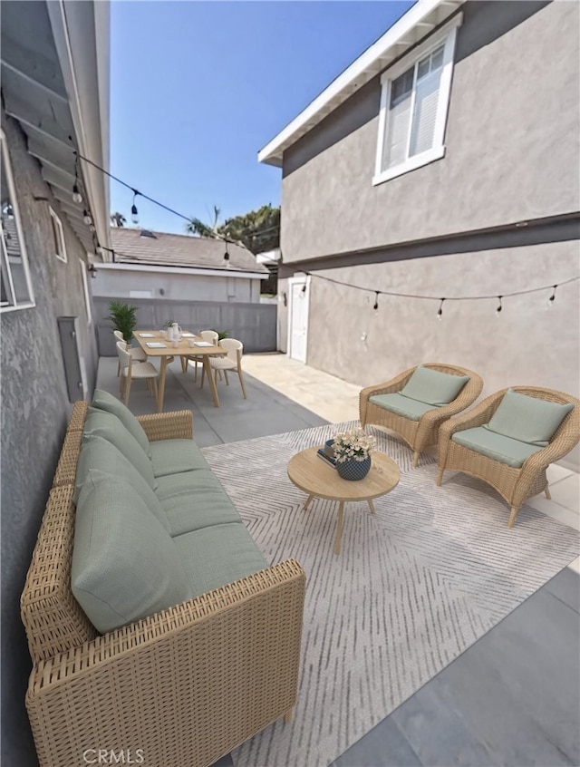 228 Del Mar Ave, Costa Mesa, CA 92627 - view of patio / terrace featuring outdoor dining space