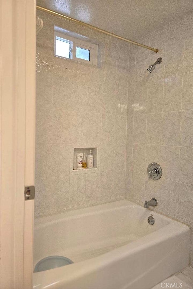 full bathroom featuring bathtub / shower combination