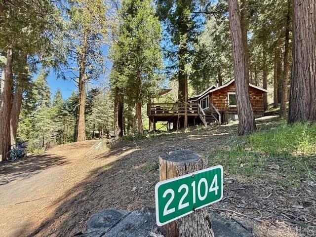 22104 Crestline, Palomar Mountain, CA 92060 - view of yard featuring a wooden deck