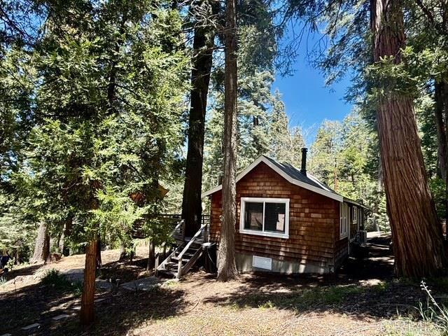 22104 Crestline, Palomar Mountain, CA 92060 - view of side of property with stairs