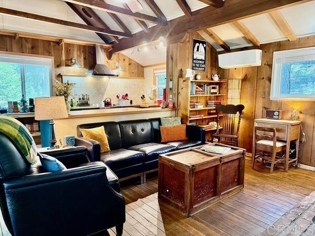 22104 Crestline, Palomar Mountain, CA 92060 - community lobby with wooden walls