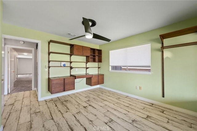 618 E Sunset Dr N, Redlands, CA 92373 - unfurnished bedroom with wood finished floors and a ceiling fan