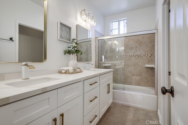 2115 Via Viejo, San Clemente, CA 92673 - bathroom with double vanity and shower / washtub combination