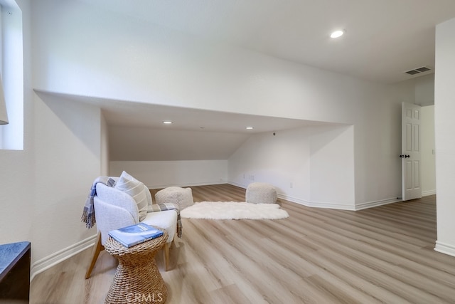 2115 Via Viejo, San Clemente, CA 92673 - sitting room featuring light wood finished floors, baseboards, and recessed lighting