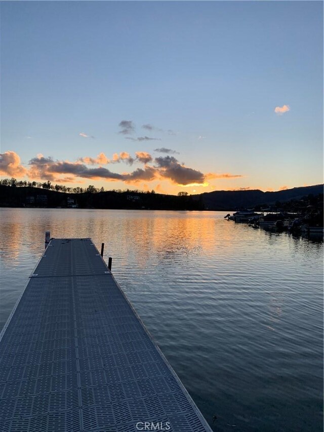 18427 Deer Hl, Hidden Valley Lake, CA 95467 - dock with a water view