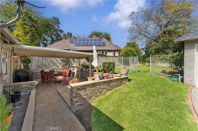 1194 Avoca Ave, Pasadena, CA 91105 - view of yard with a patio and outdoor dining area