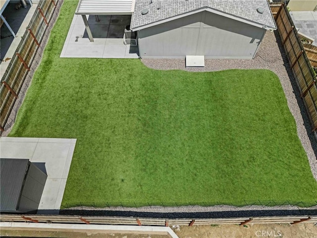 2289 Kyla Ct, San Bernardino, CA 92410 - view of yard featuring a patio
