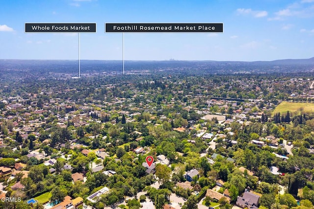 260 W Carter Ave, Sierra Madre, CA 91024 - bird's eye view