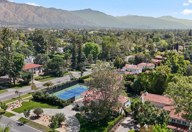 620 S Allen Ave, San Marino, CA 91108 - aerial view of mountains