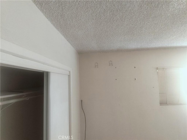 detailed view of a textured ceiling
