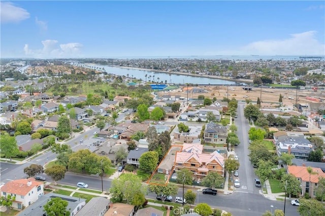5314 E 4th St, Long Beach, CA 90814 - aerial perspective of suburban area with a nearby body of water