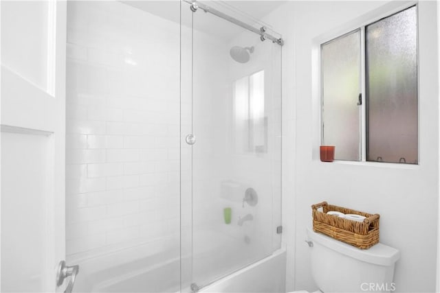 5314 E 4th St, Long Beach, CA 90814 - full bath with toilet and shower / bath combination with glass door