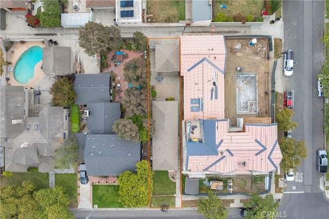 5314 E 4th St, Long Beach, CA 90814 - aerial view of a pool area