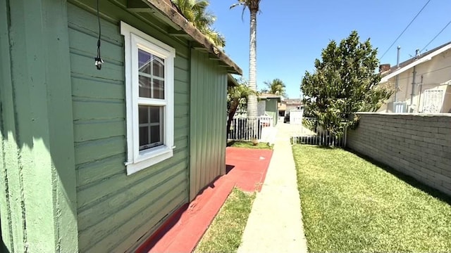 2224 Mortimer St, Huntington Park, CA 90255 - view of yard with fence