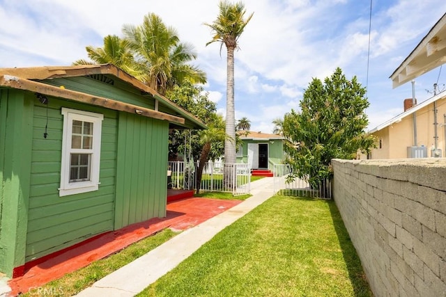 2224 Mortimer St, Huntington Park, CA 90255 - view of yard featuring cooling unit