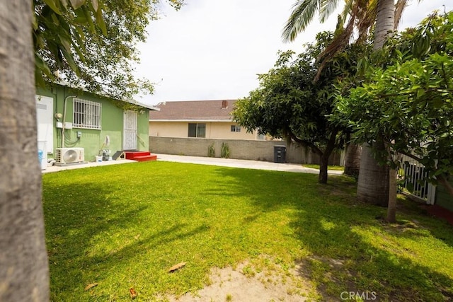 2224 Mortimer St, Huntington Park, CA 90255 - view of yard with a cooling unit and entry steps