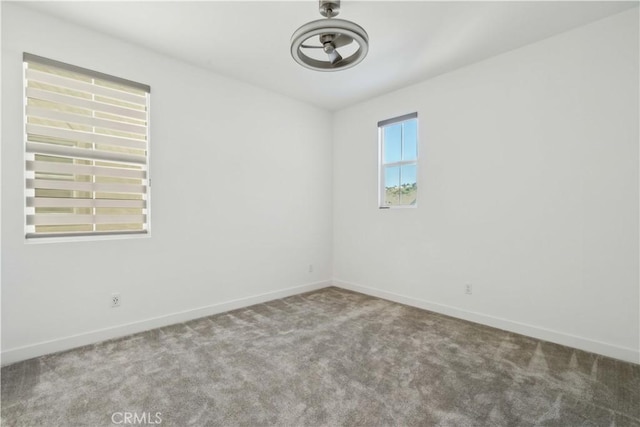 26288 Meadow Dr, San Juan Capistrano, CA 92675 - carpeted empty room featuring baseboards and ceiling fan