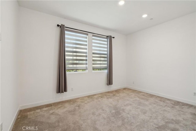 26288 Meadow Dr, San Juan Capistrano, CA 92675 - carpeted spare room with recessed lighting and baseboards