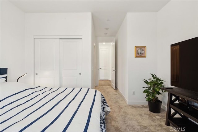 26288 Meadow Dr, San Juan Capistrano, CA 92675 - bedroom with carpet, baseboards, and a closet