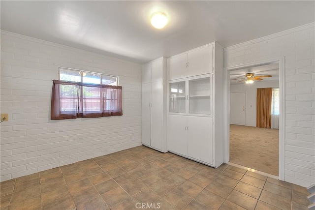 321 Aguirre Ln, Placentia, CA 92870 - spare room featuring a ceiling fan