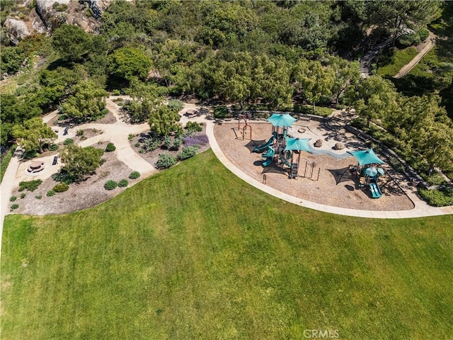 bird's eye view