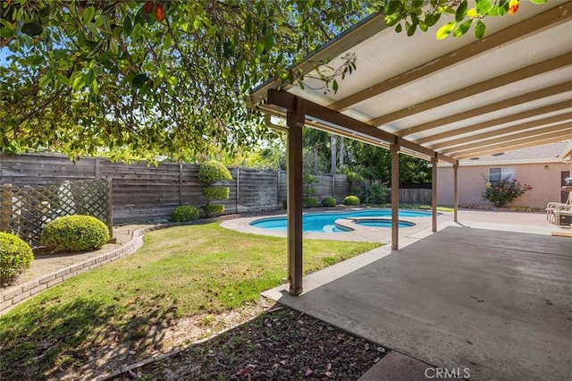 2604 Veneman Ave, Modesto, CA 95356 - view of swimming pool featuring a patio area