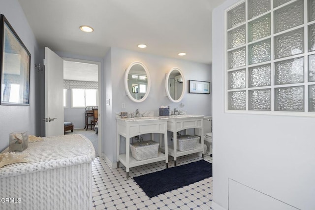 325 Ocean Dr, Oxnard, CA 93035 - full bathroom with ensuite bathroom, recessed lighting, and vanity