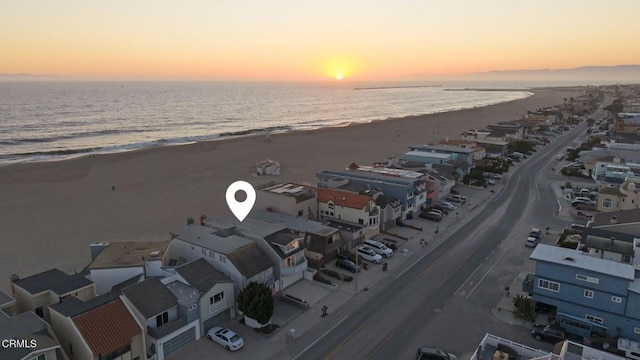 325 Ocean Dr, Oxnard, CA 93035 - aerial view at dusk of view of water and beach