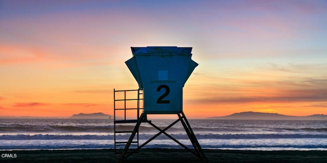 325 Ocean Dr, Oxnard, CA 93035 - water view featuring mountains