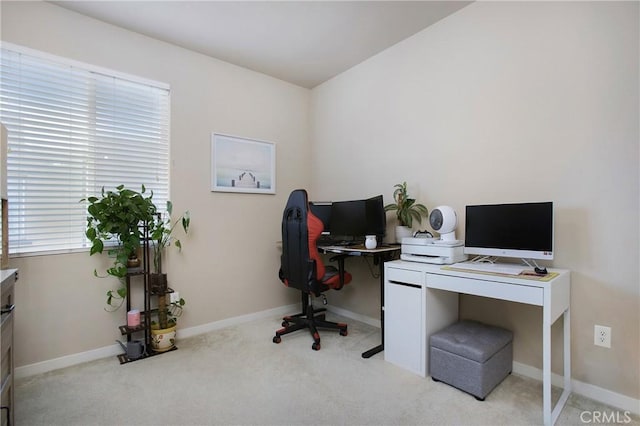 2651 W Lincoln Ave Unit 40, Anaheim, CA 92801 - office area featuring carpet floors and baseboards