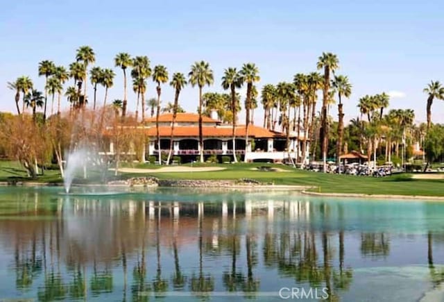 water view with a local golf course