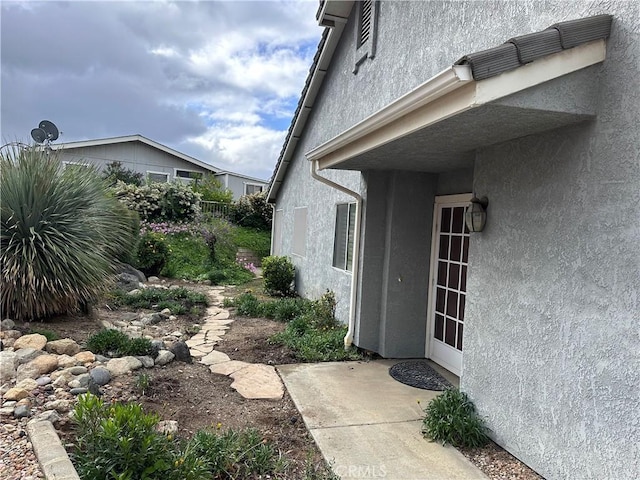 41023 Cedar Ridge Ln, Cherry Valley, CA 92223 - view of home's exterior with stucco siding