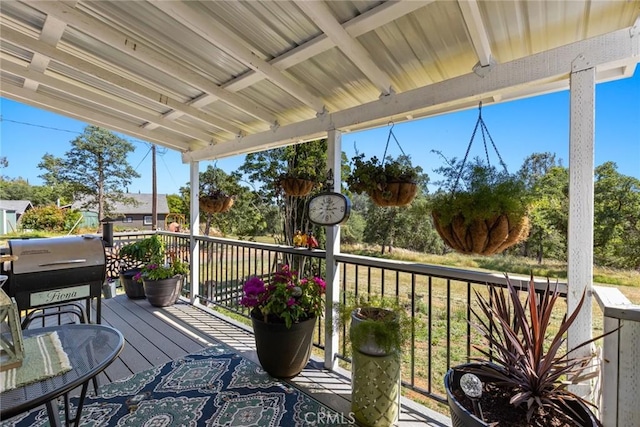 2831 Foothill Blvd, Oroville, CA 95966 - deck featuring a grill