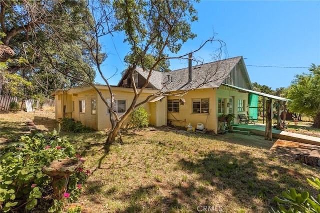 2831 Foothill Blvd, Oroville, CA 95966 - back of house with roof with shingles