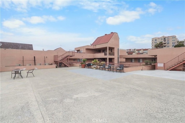 view of property