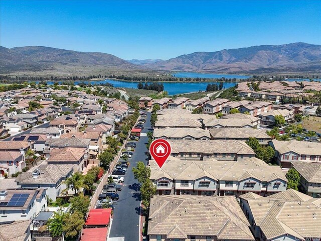 1514 Crown Ln Unit 1, Chula Vista, CA 91915 - aerial perspective of suburban area with a water and mountain view