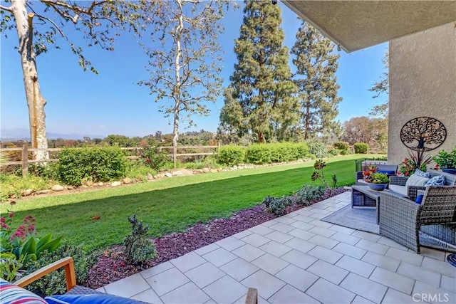 3364 Punta Alta Unit 1E, Laguna Woods, CA 92637 - view of patio featuring an outdoor hangout area