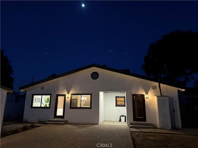 17037 Covello St, Van Nuys, CA 91406 - view of front facade featuring entry steps and stucco siding