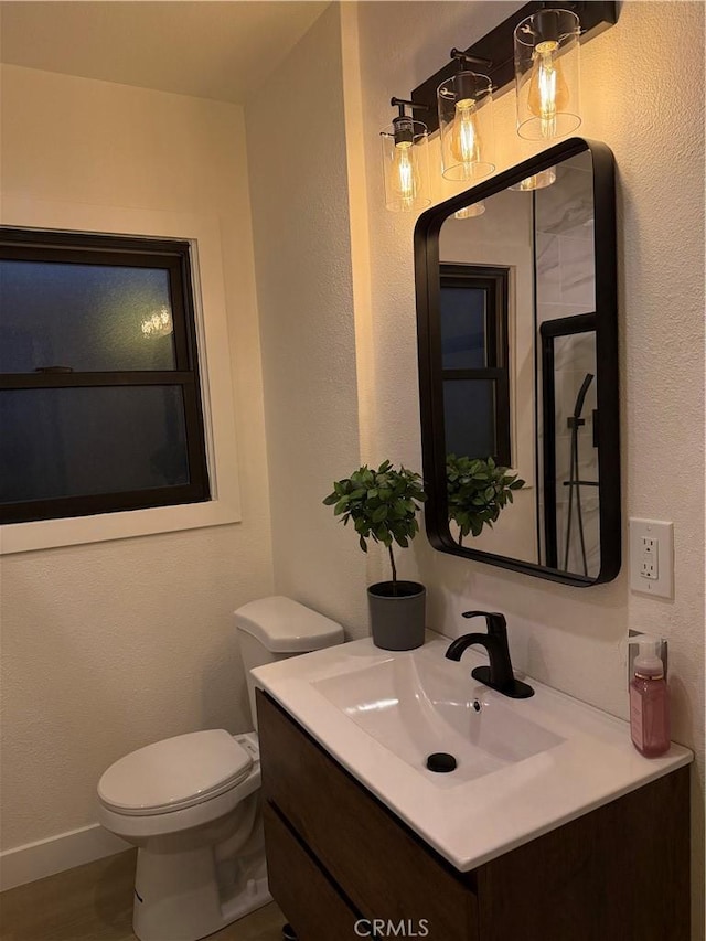17037 Covello St, Van Nuys, CA 91406 - bathroom featuring vanity and toilet