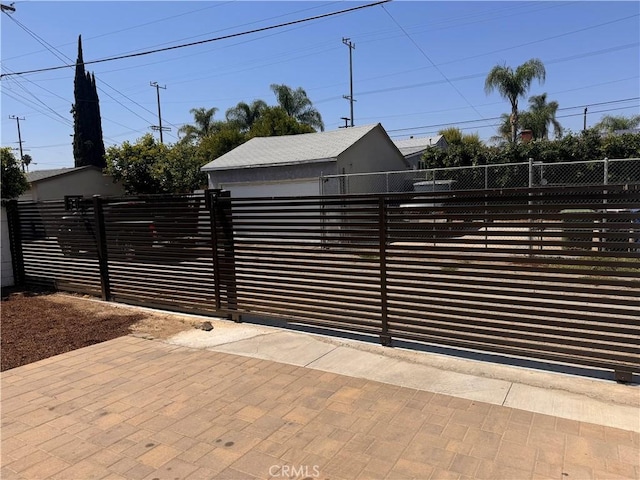 17037 Covello St, Van Nuys, CA 91406 - gate with a fenced front yard