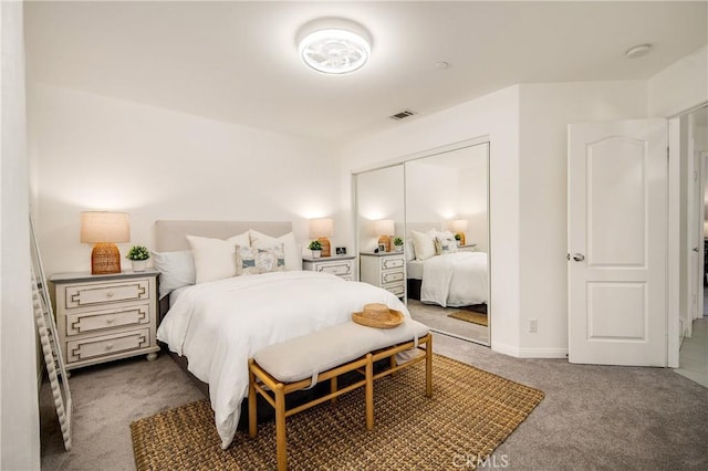 2401 Vanderbilt Ln Unit B, Redondo Beach, CA 90278 - carpeted bedroom with a closet and baseboards