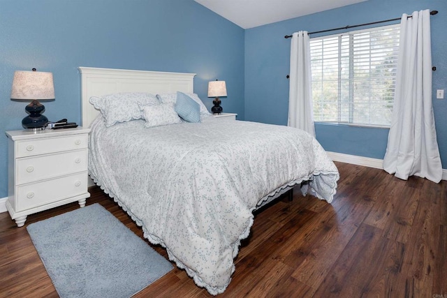 797 Trailside Pl, San Marcos, CA 92078 - bedroom featuring baseboards and dark wood-type flooring