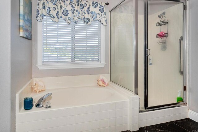 797 Trailside Pl, San Marcos, CA 92078 - bathroom with a stall shower and a garden tub