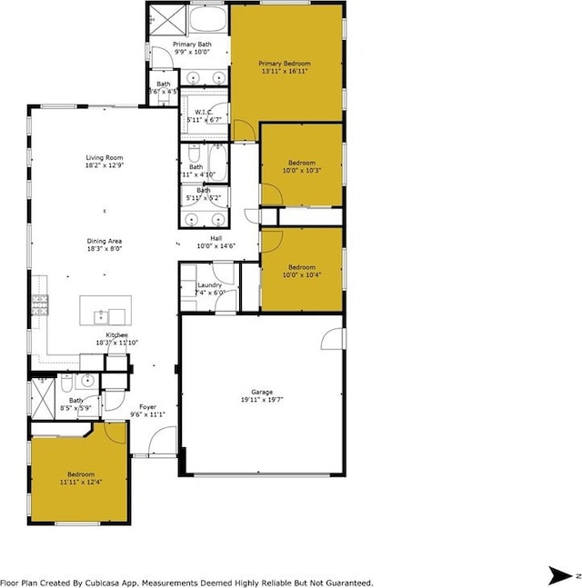 3445 Chamberlain Run, Chico, CA 95973 - property floor plan