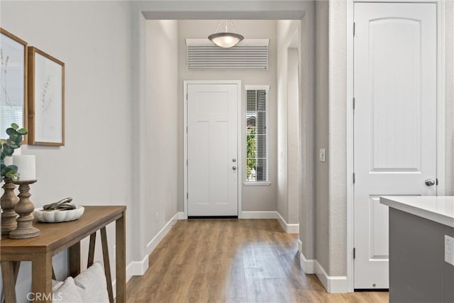 3445 Chamberlain Run, Chico, CA 95973 - foyer with baseboards and light wood-style flooring
