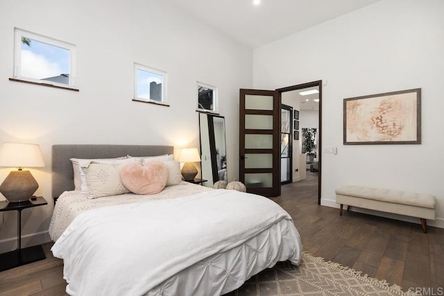 1240 Berryman Cyn, Encinitas, CA 92024 - bedroom featuring wood finished floors, baseboards, and recessed lighting