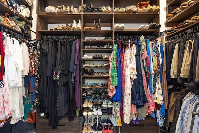 1240 Berryman Cyn, Encinitas, CA 92024 - spacious closet with wood finished floors