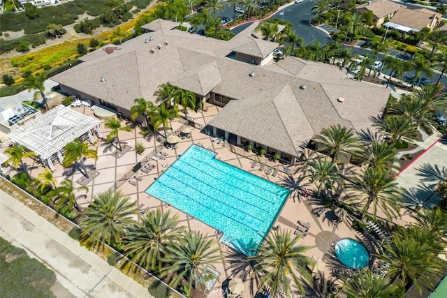 aerial view