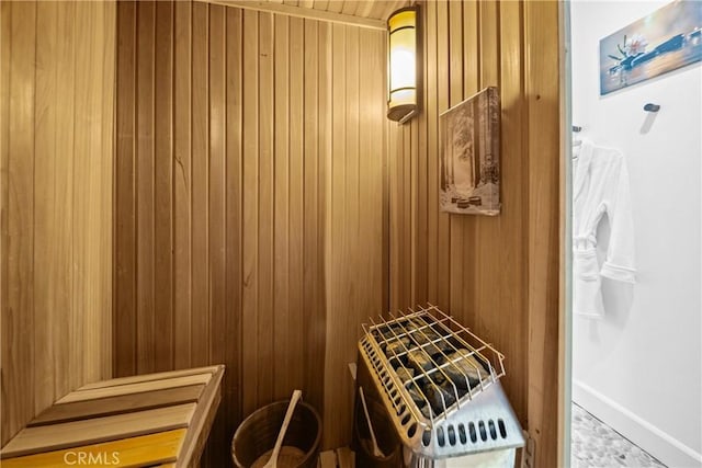 791 Cypress Rd, Lake Arrowhead, CA 92321 - sauna / steam room featuring wooden walls